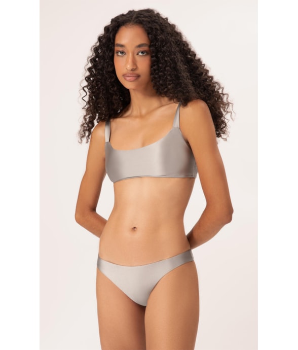 Biquíni Regata Satin Skin Silver Gray