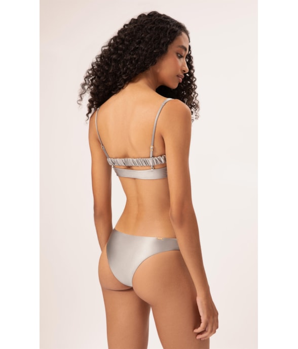 Biquíni Regata Satin Skin Silver Gray