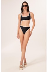 Biquíni Regata Viés Duo Preto