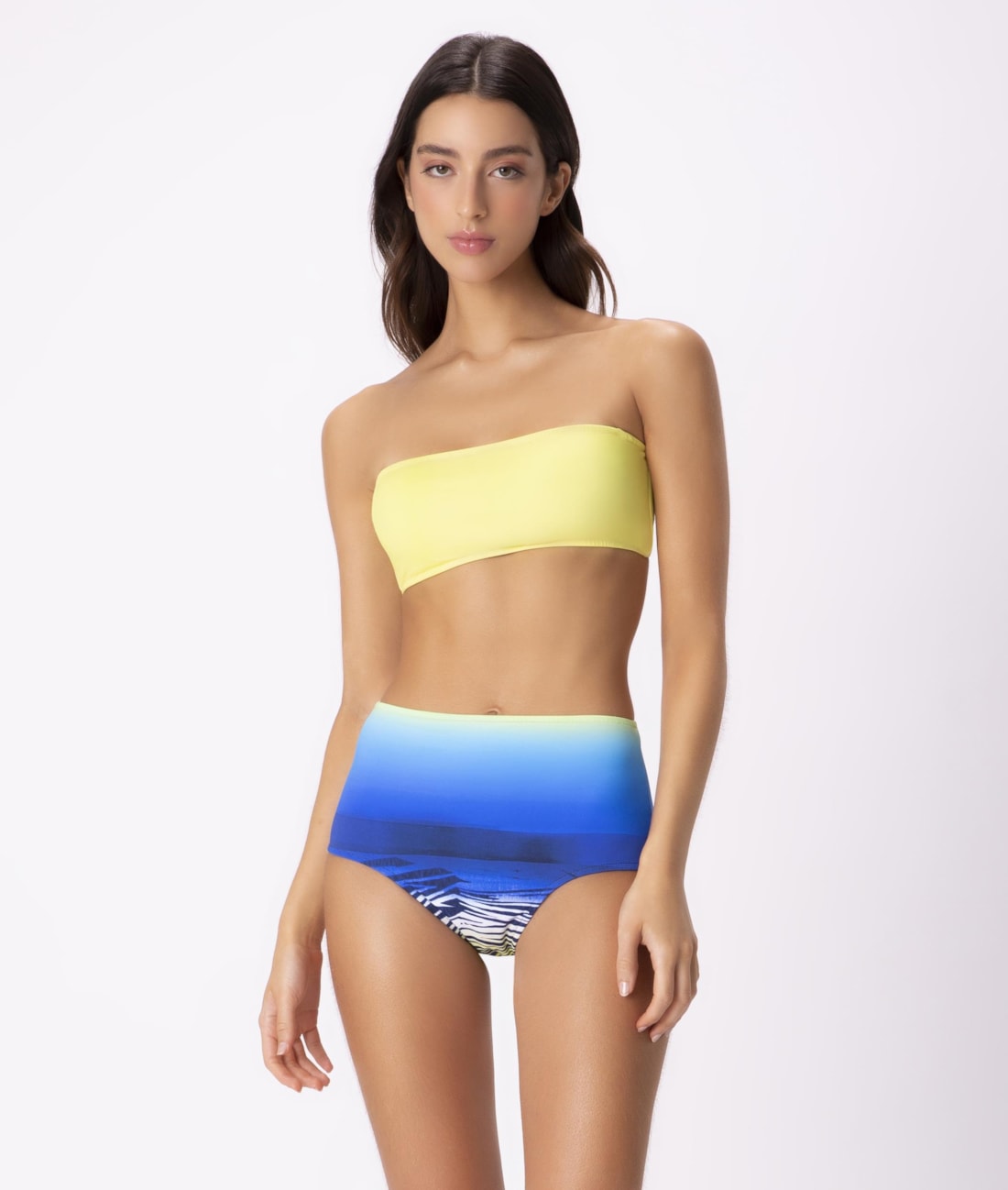 Biquíni Reto Arpoador Amarelo