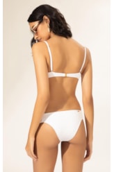 Biquíni Taça Madonna Comfort Clássicos Branco