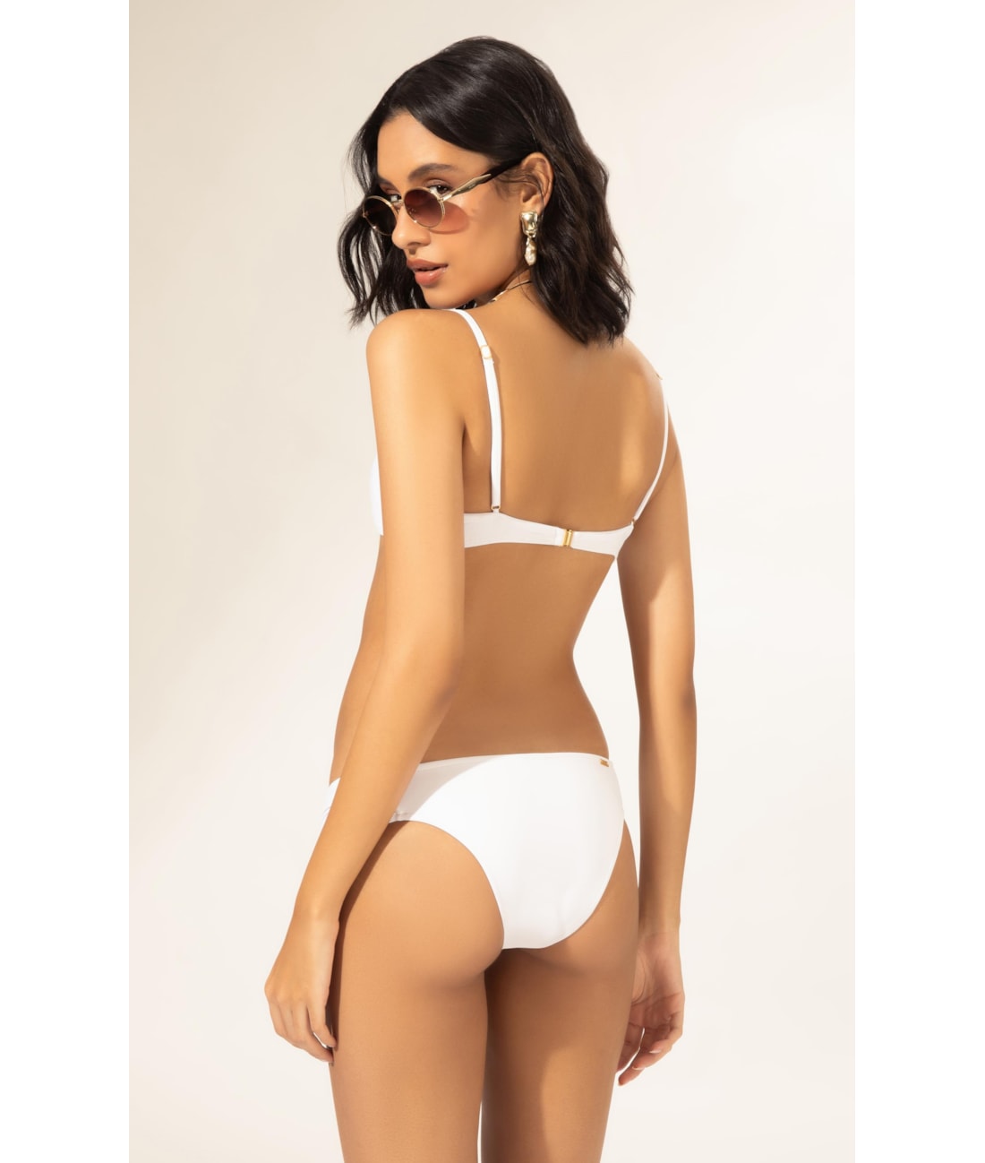 Biquíni Taça Madonna Comfort Clássicos Branco