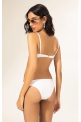 Biquíni Taça Madonna Comfort Clássicos Branco