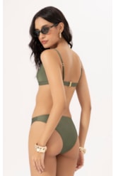 BIQUÍNI TRIÂNGULO FIXO BEL AIR VERDE MILITAR