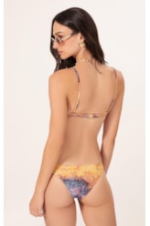 Biquíni Triângulo Fixo Brushed Roxo