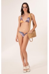 Biquíni Triângulo Fixo Brushed Roxo