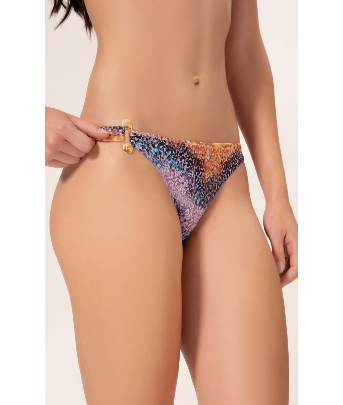 Biquíni Triângulo Fixo Brushed Roxo