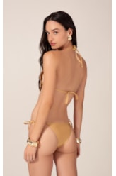 Biquíni Triângulo Fleur Areia