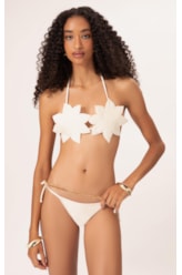 Biquíni Triângulo Fleur Pérola