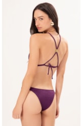 Biquíni Triângulo Longo Nuage Roxo