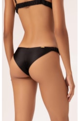 Biquíni Triângulo Longo Satin Skin Preto