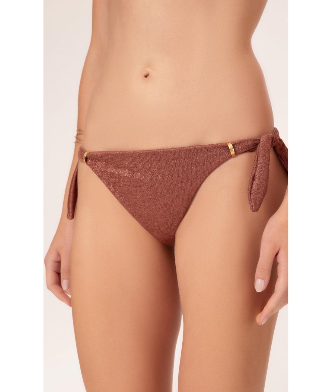 Biquíni Triângulo Passador Nuage Marrrom