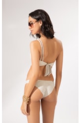 Biquíni Um Ombro Só Eos Off White