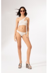 Biquíni Um Ombro Só Eos Off White