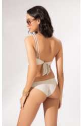 Biquíni Um Ombro Só Eos Off White