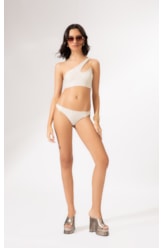 Biquíni Um Ombro Só Eos Off White