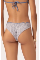 Biquíni Um Ombro Só Viés Versi Azul Jeans Mescla