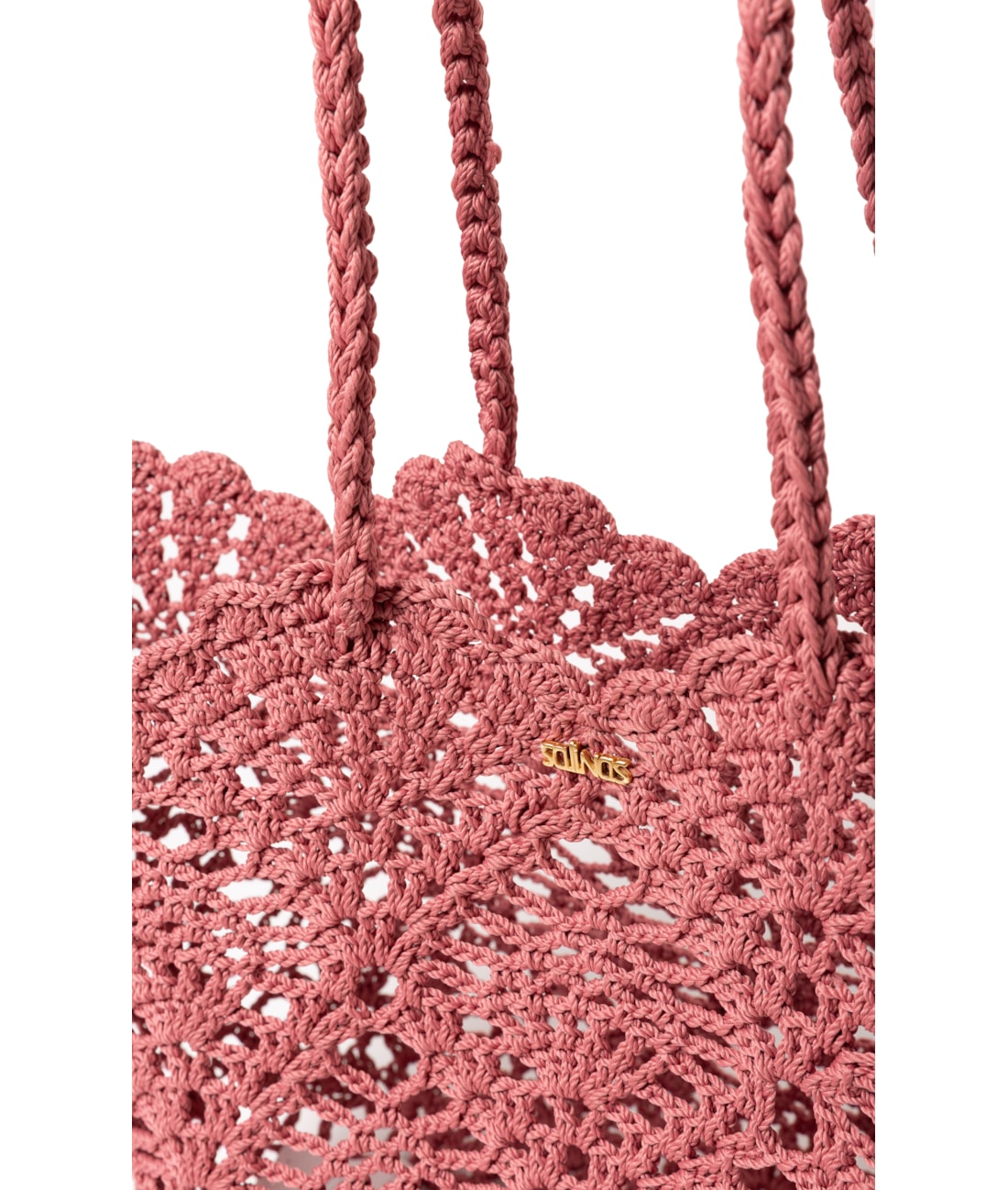 Basket Bag St Barths Salinas Rosa Velho