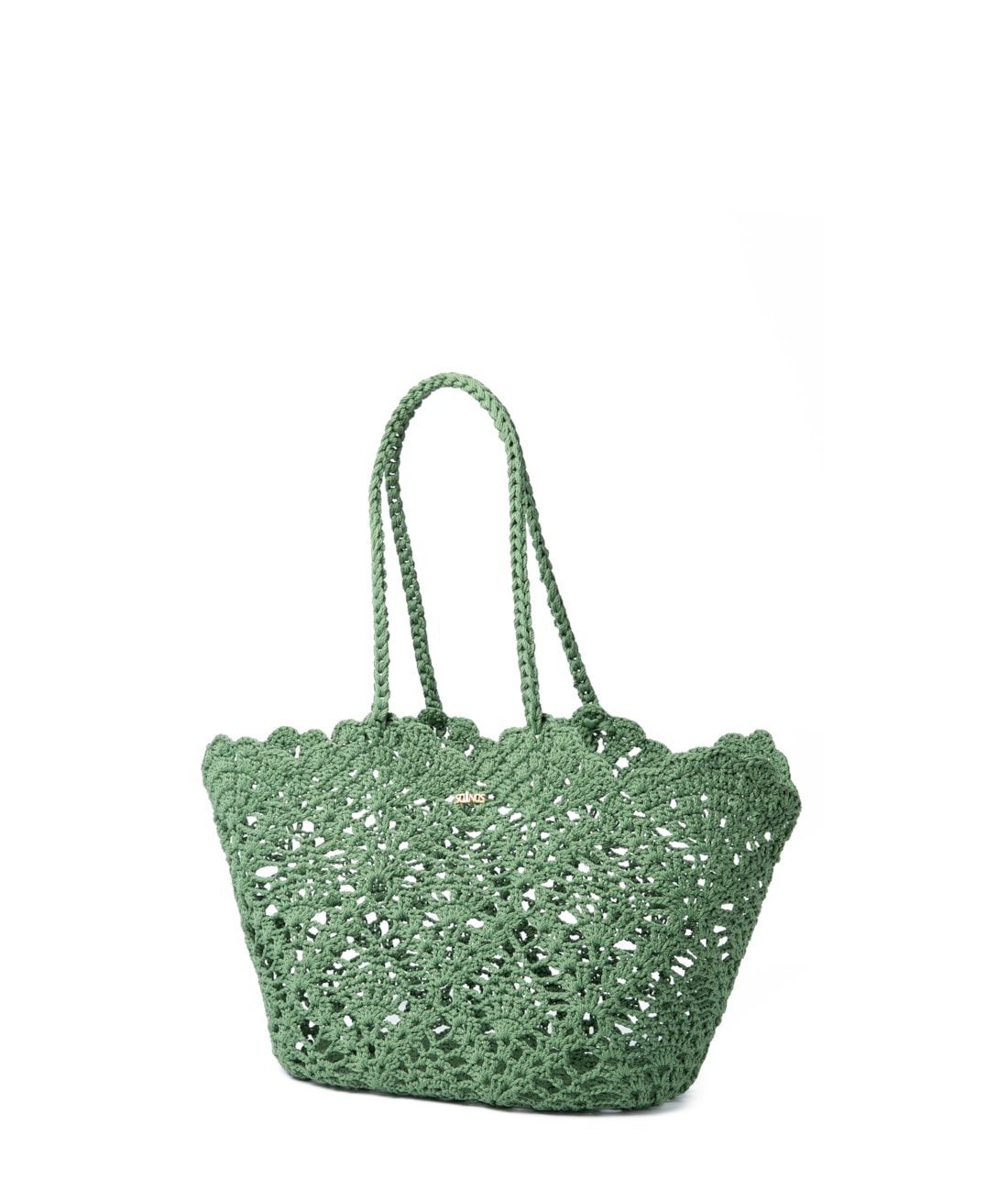 Basket Bag St Barths Salinas Verde Claro