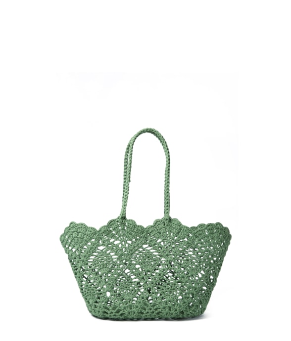 Basket Bag St Barths Salinas Verde Claro
