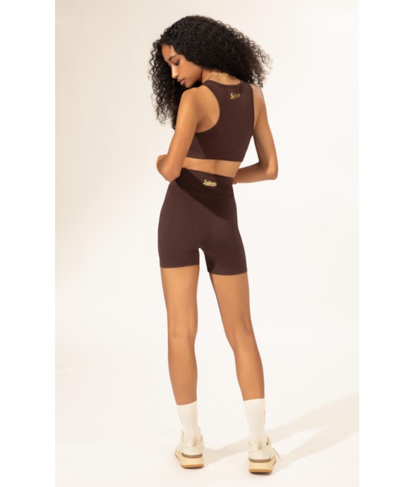 Bermuda Basic Wellness Politech Marrom