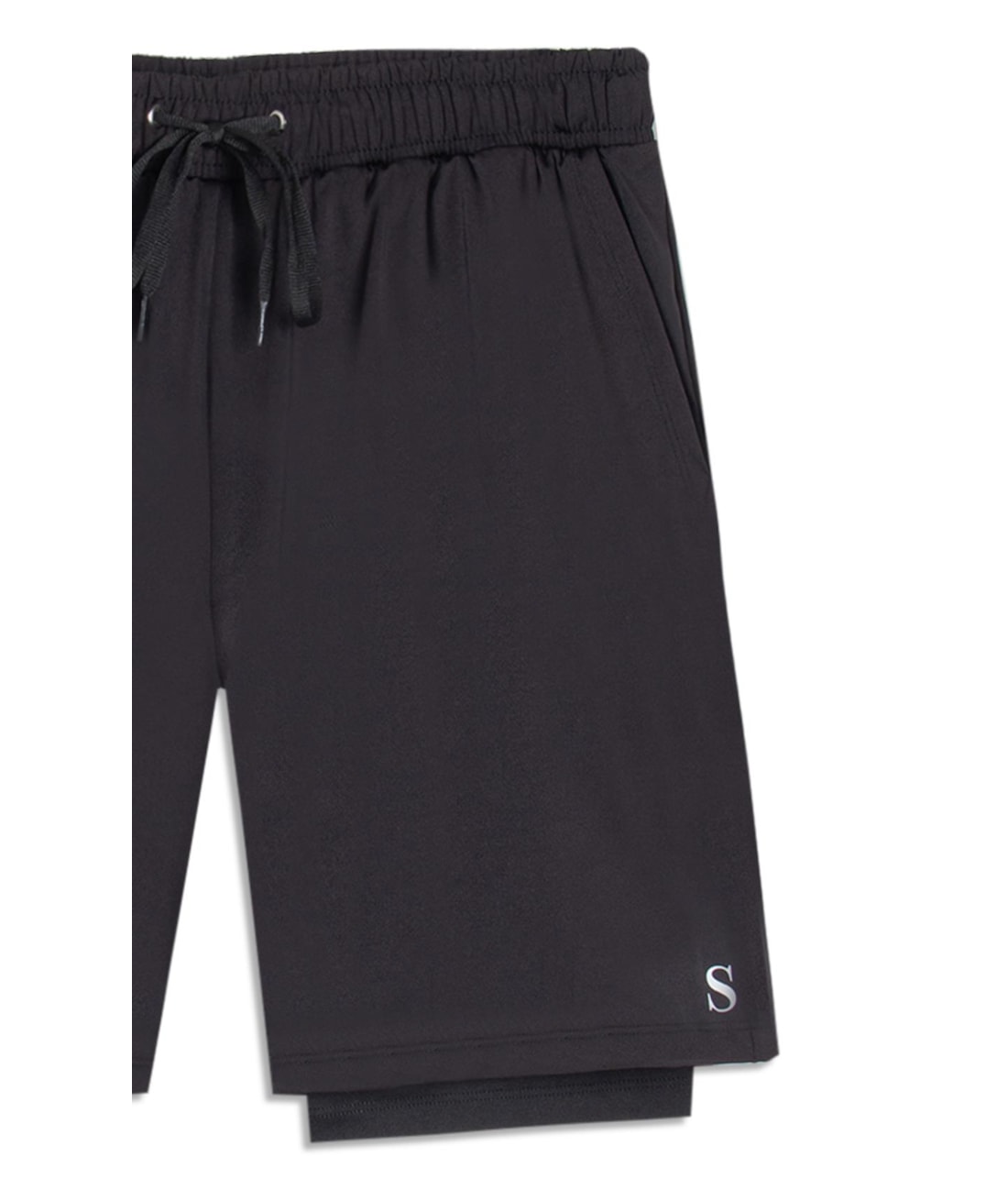Bermuda Masculina Wellness Basics Preto