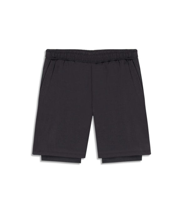 Bermuda Masculina Wellness Basics Preto