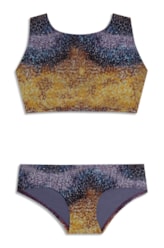Biquini Cropped Brushed Roxo