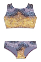 Biquini Cropped Brushed Roxo