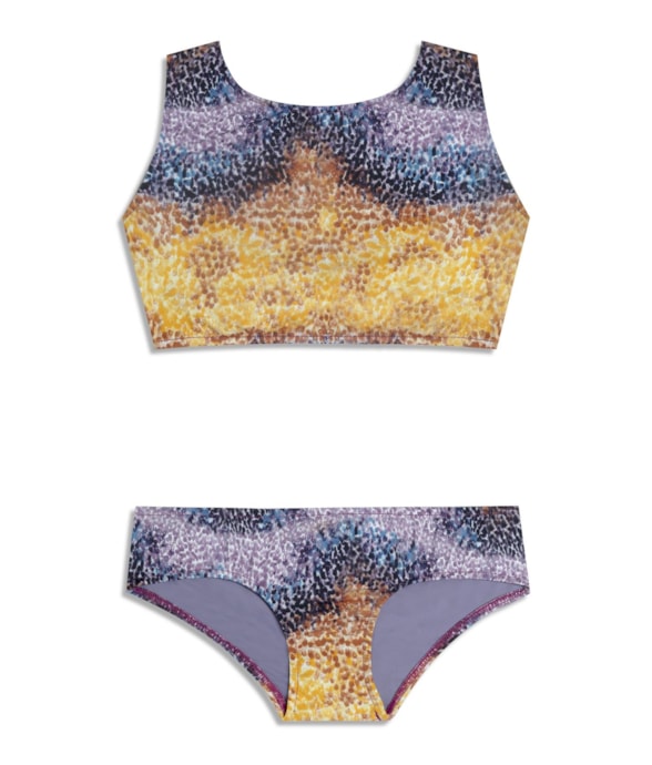 Biquini Cropped Brushed Roxo