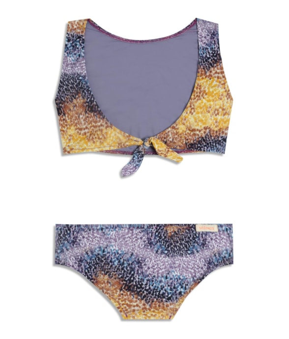 Biquini Cropped Brushed Roxo