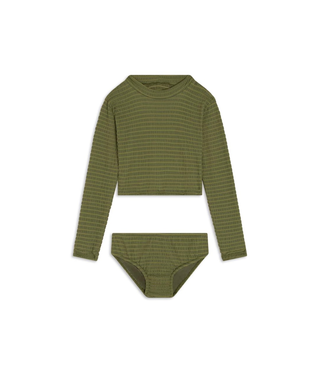 Biquíni Cropped Cannes Verde Militar