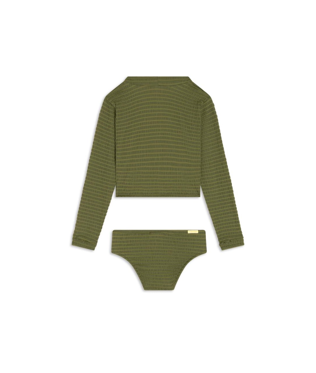 Biquíni Cropped Cannes Verde Militar