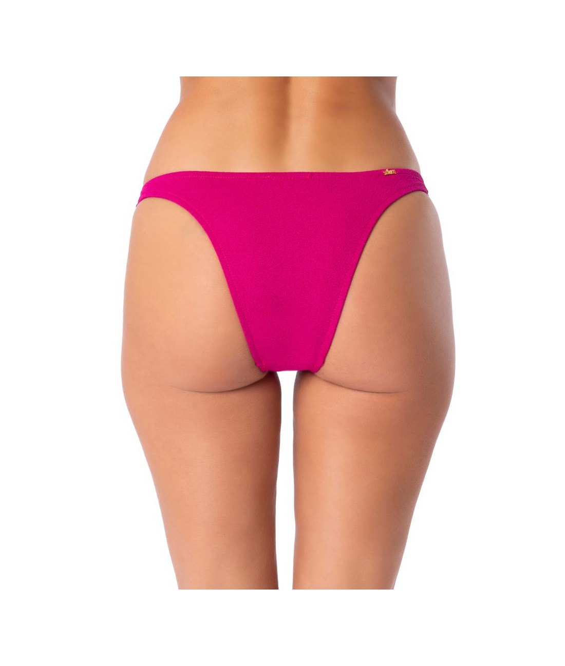 Biquíni Faixa Com Calcinha Reta Pink