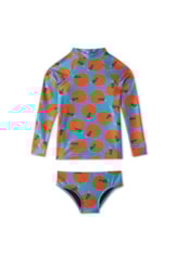 Biquíni Infantil Citrus Azul Claro