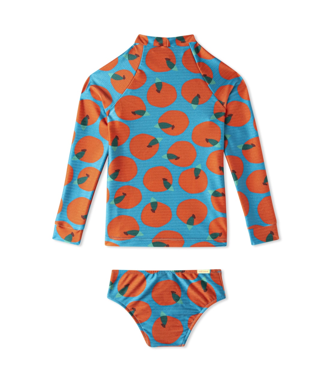 Biquíni Infantil Citrus Azul Claro