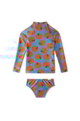 Biquíni Infantil Citrus Azul Claro