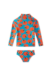 Biquíni Infantil Citrus Azul Claro