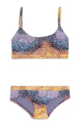 Biquini Reto Brushed Roxo