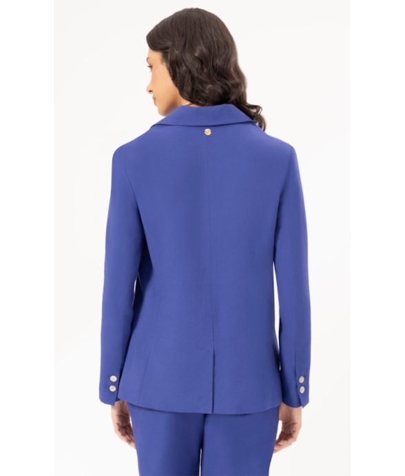 Blazer Linho Blend Royal