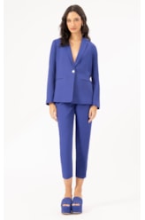Blazer Linho Blend Royal