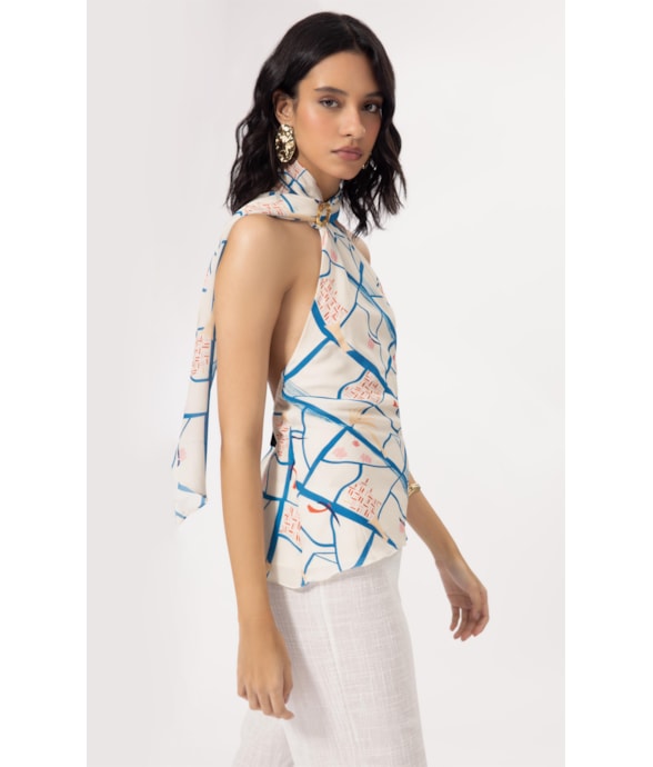 Blusa Cdc Marbella Off White