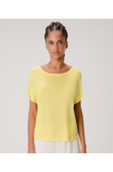 Blusa Gola Careca Neon Tricot Amarelo