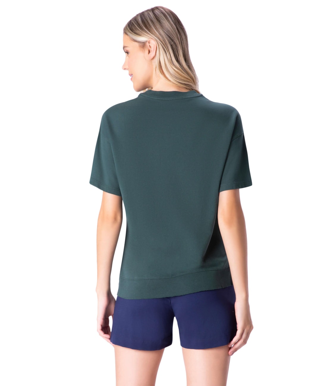 Blusa Holiday Fleece Verde Escuro