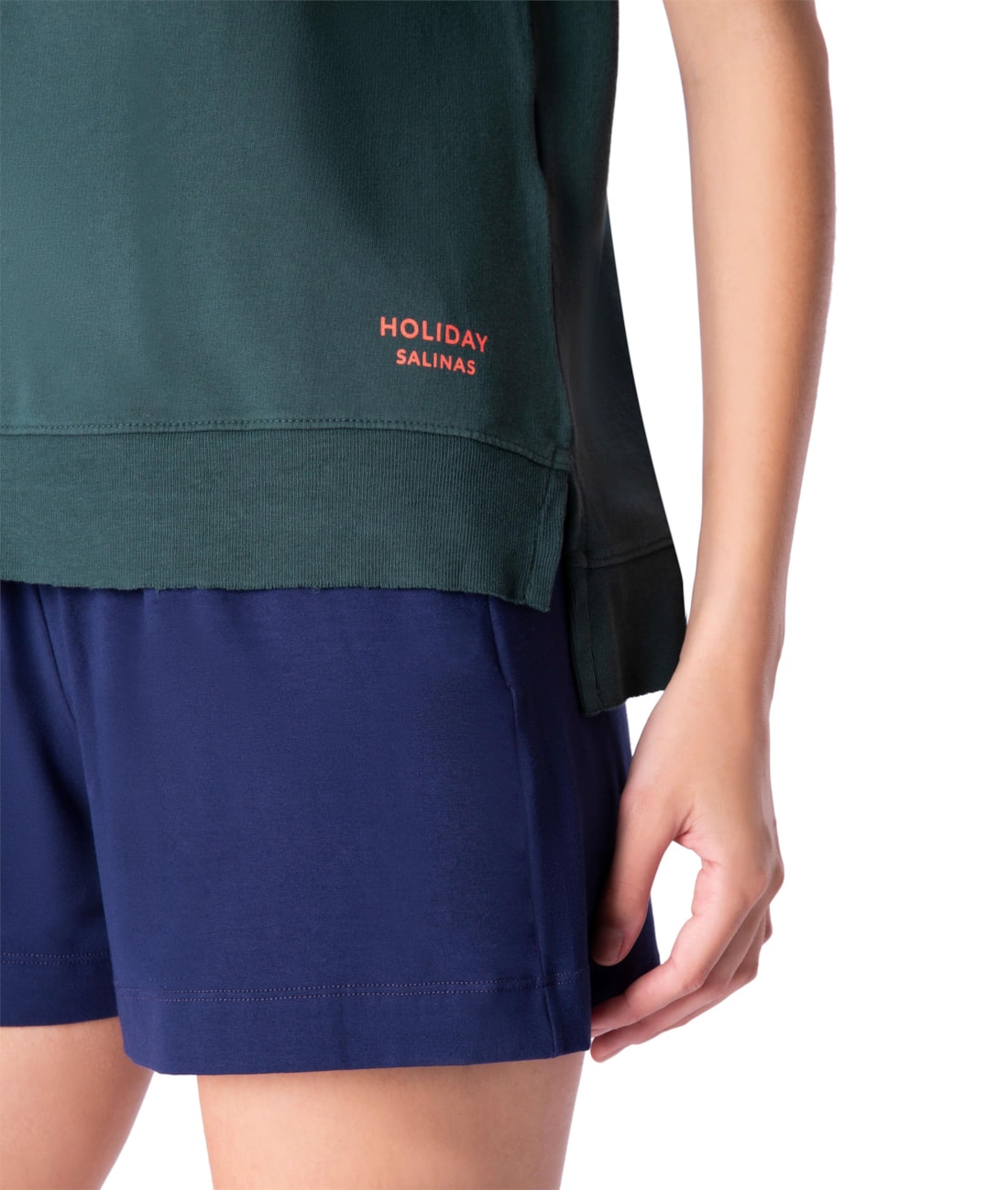 Blusa Holiday Fleece Verde Escuro
