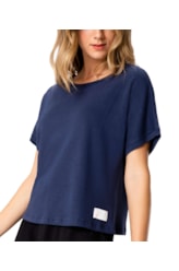Blusa Holiday Linho Dark Navy