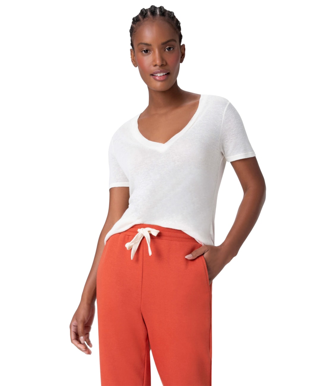 Blusa Holiday Linho Liz Natural