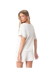 Blusa Holiday Linho Off White