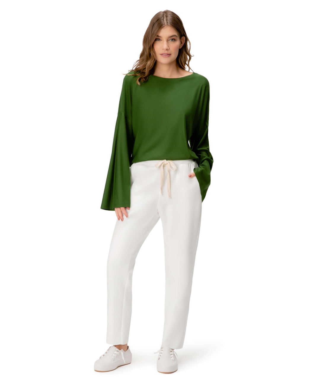 Blusa Holiday Moletinho Verde Escuro