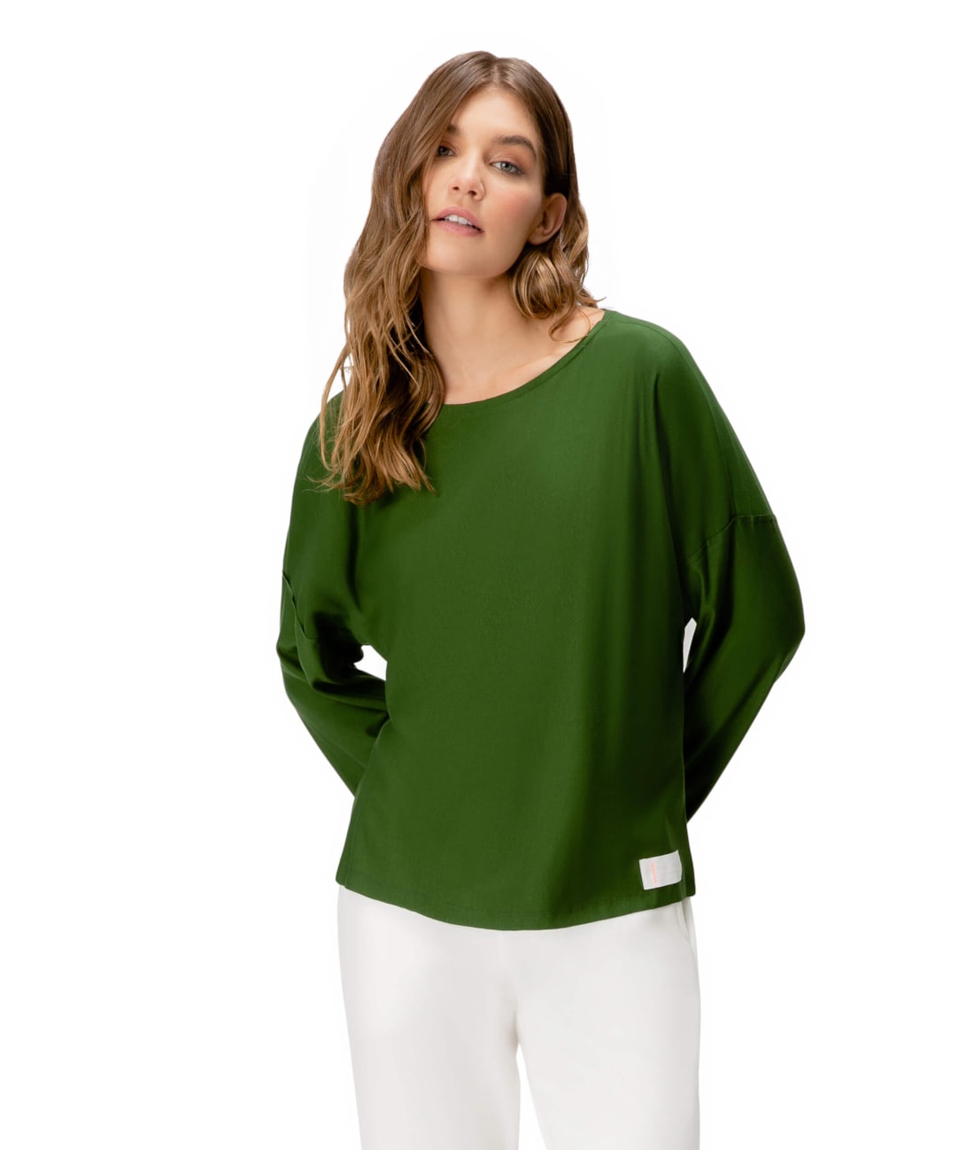 Blusa Holiday Moletinho Verde Escuro